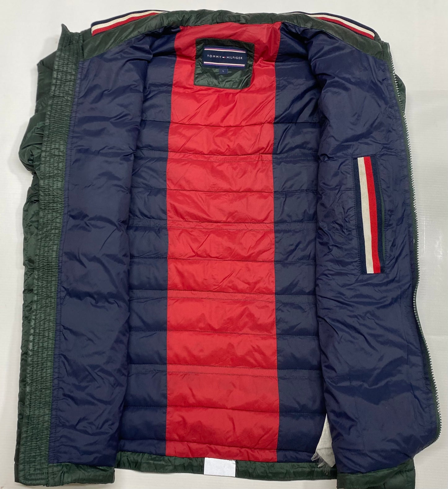 Tommy Puffer Jacket / GREEN