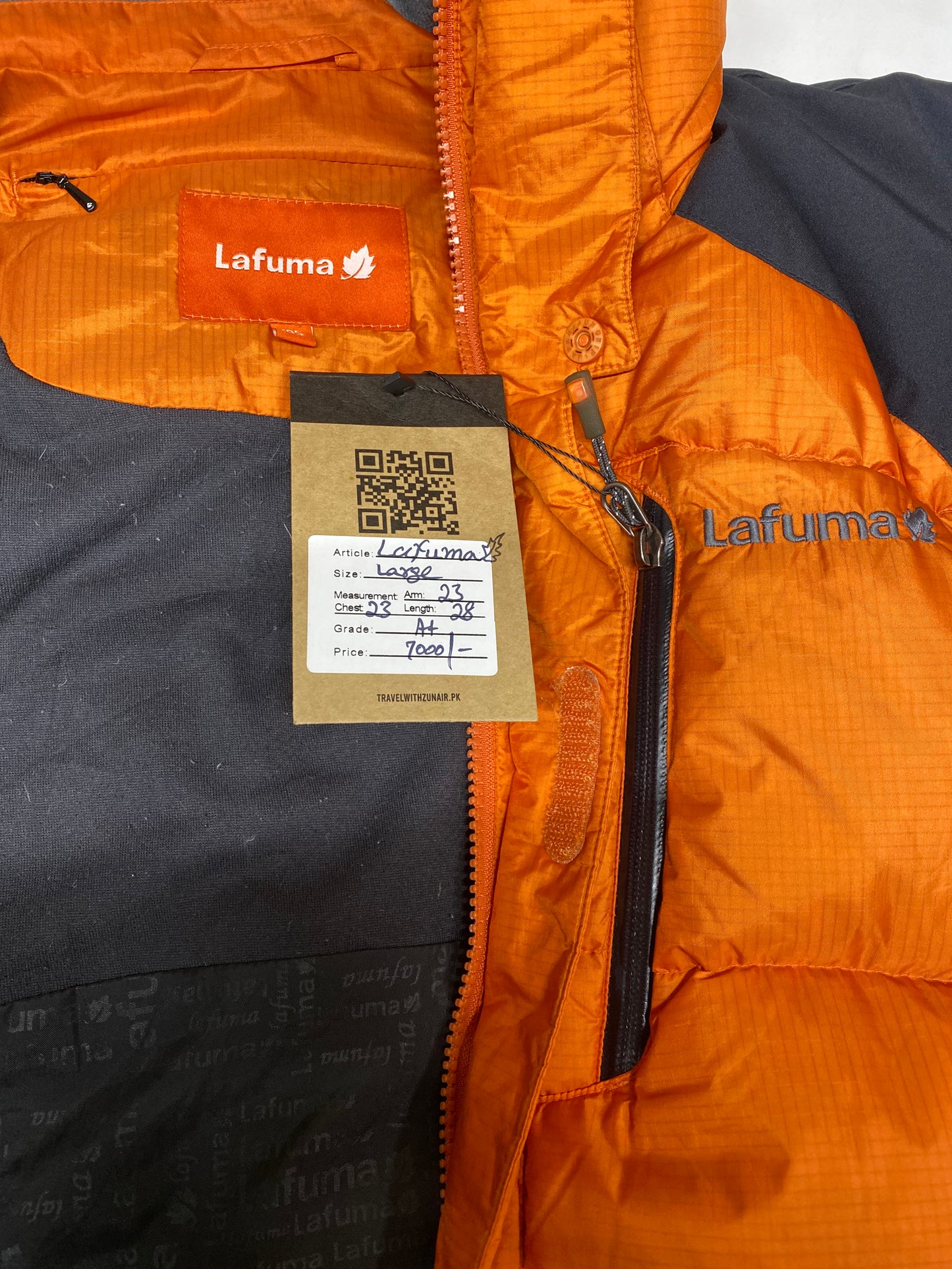 LAFUMA Down Men Jacket Orange