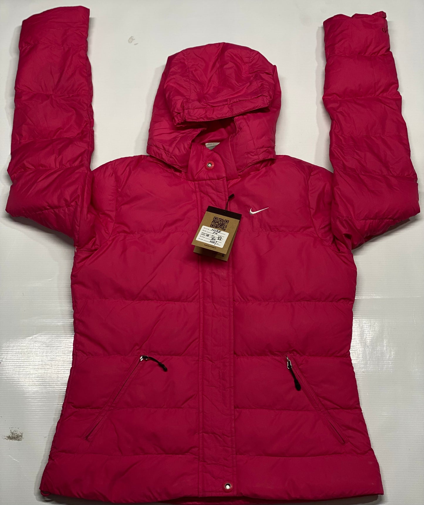 Nike Pink Streetwear Puffer Jacket