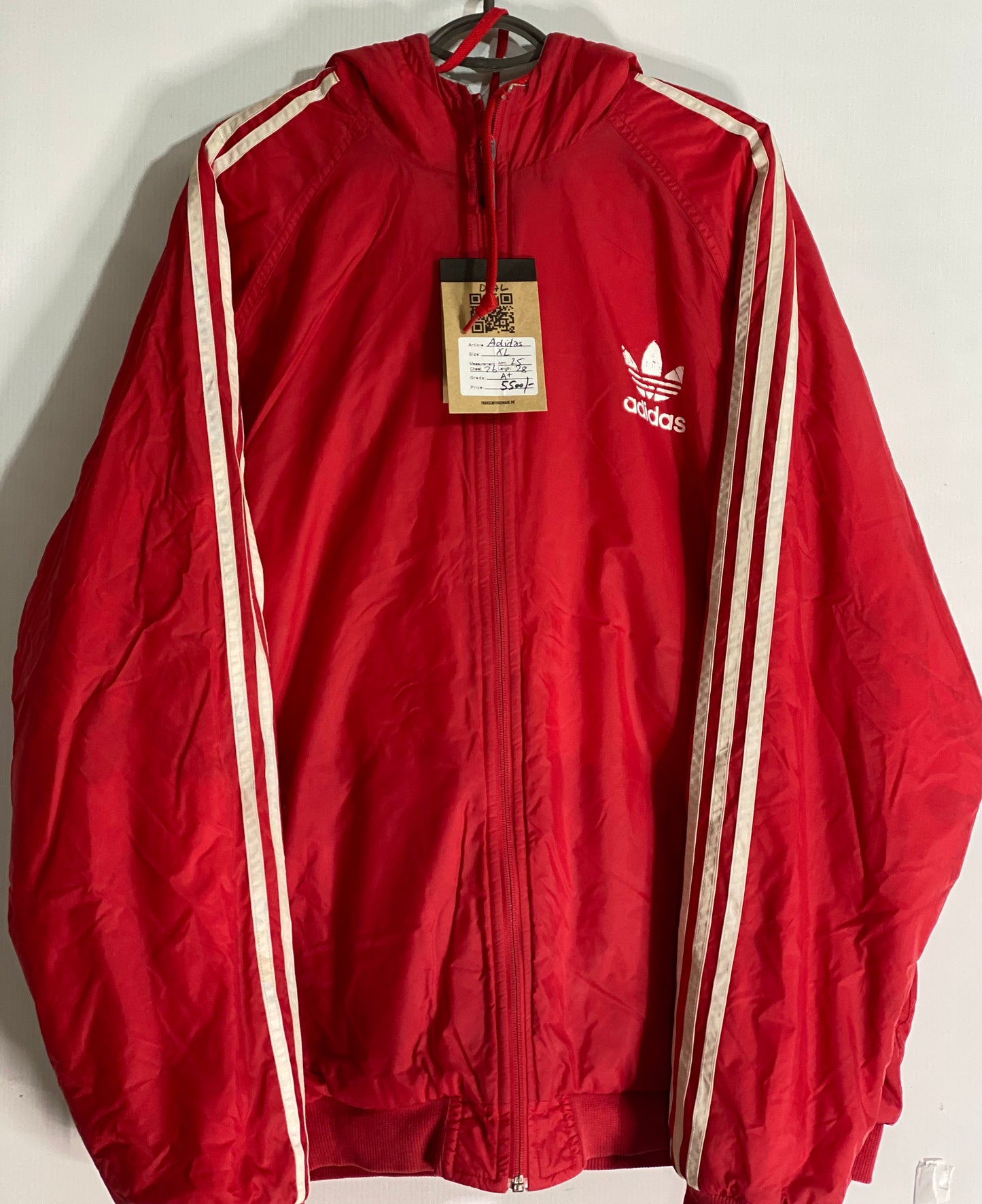 Adidas Vintage Jacket With Hood