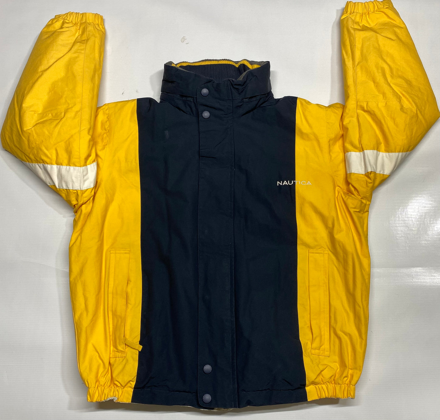 Nautica Men’s Yellow Puffer&White