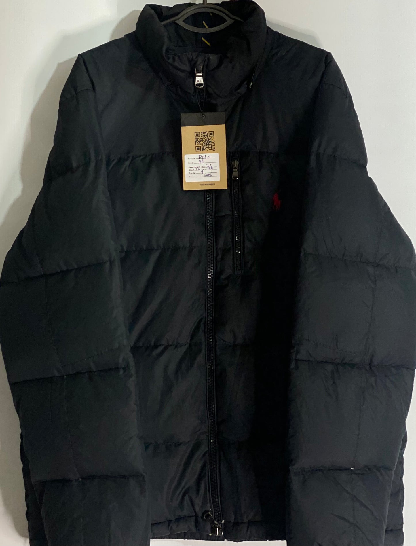 Polo Black Men Puffer Jacket