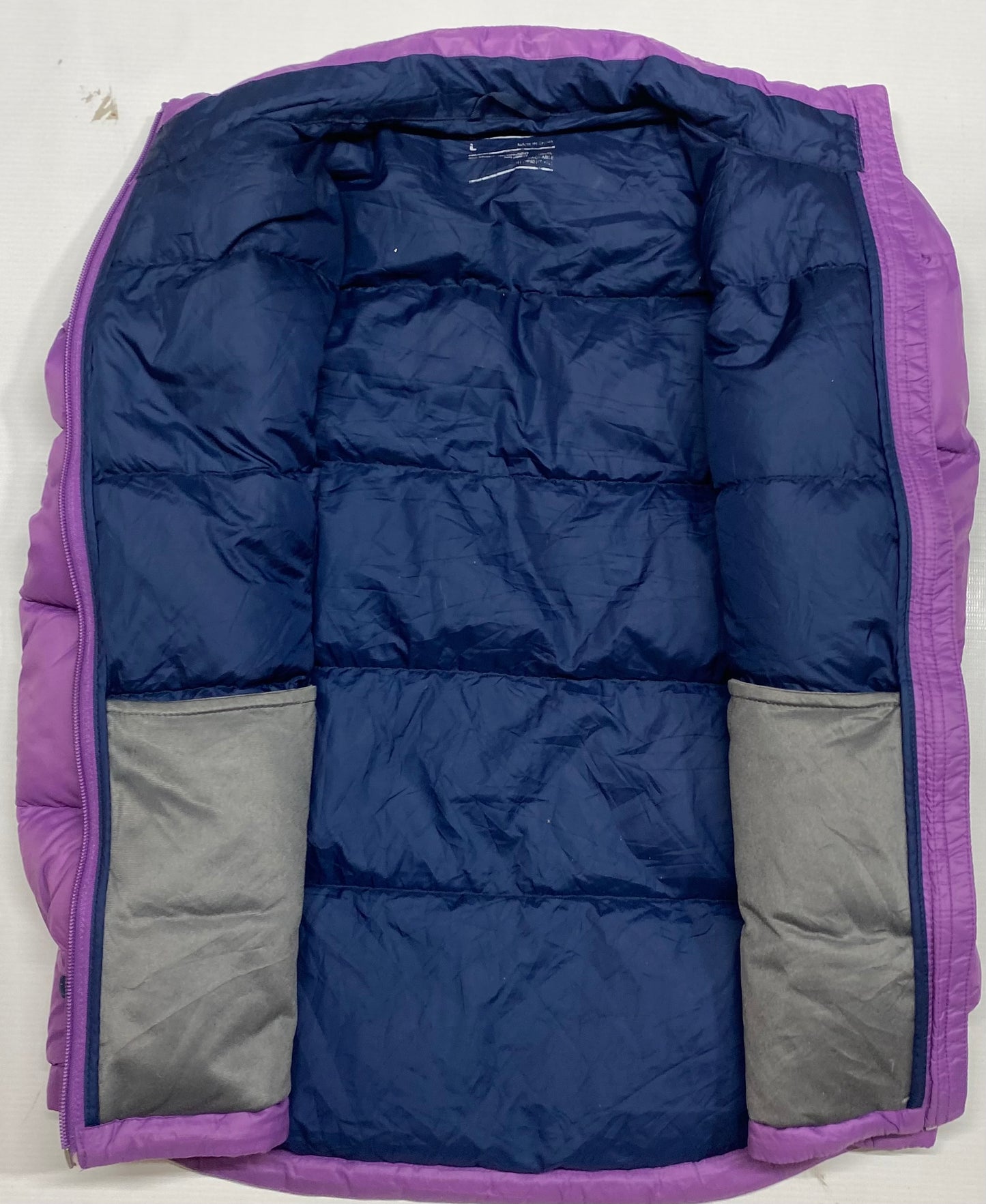 Kathmandu Fill Purple Puffer Jacket Size Large