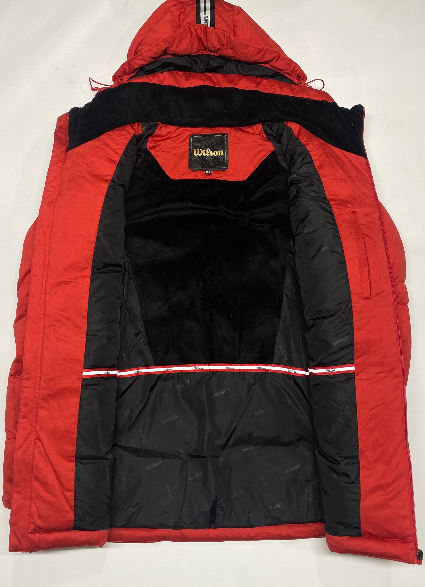 Wilson Red Men Puffer Jacket