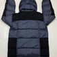 KOLON SPORT Gray & Black Men Puffer Jacket