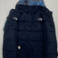 The North Face Puffer Jacket Navy Reversible Hooded Dual Side