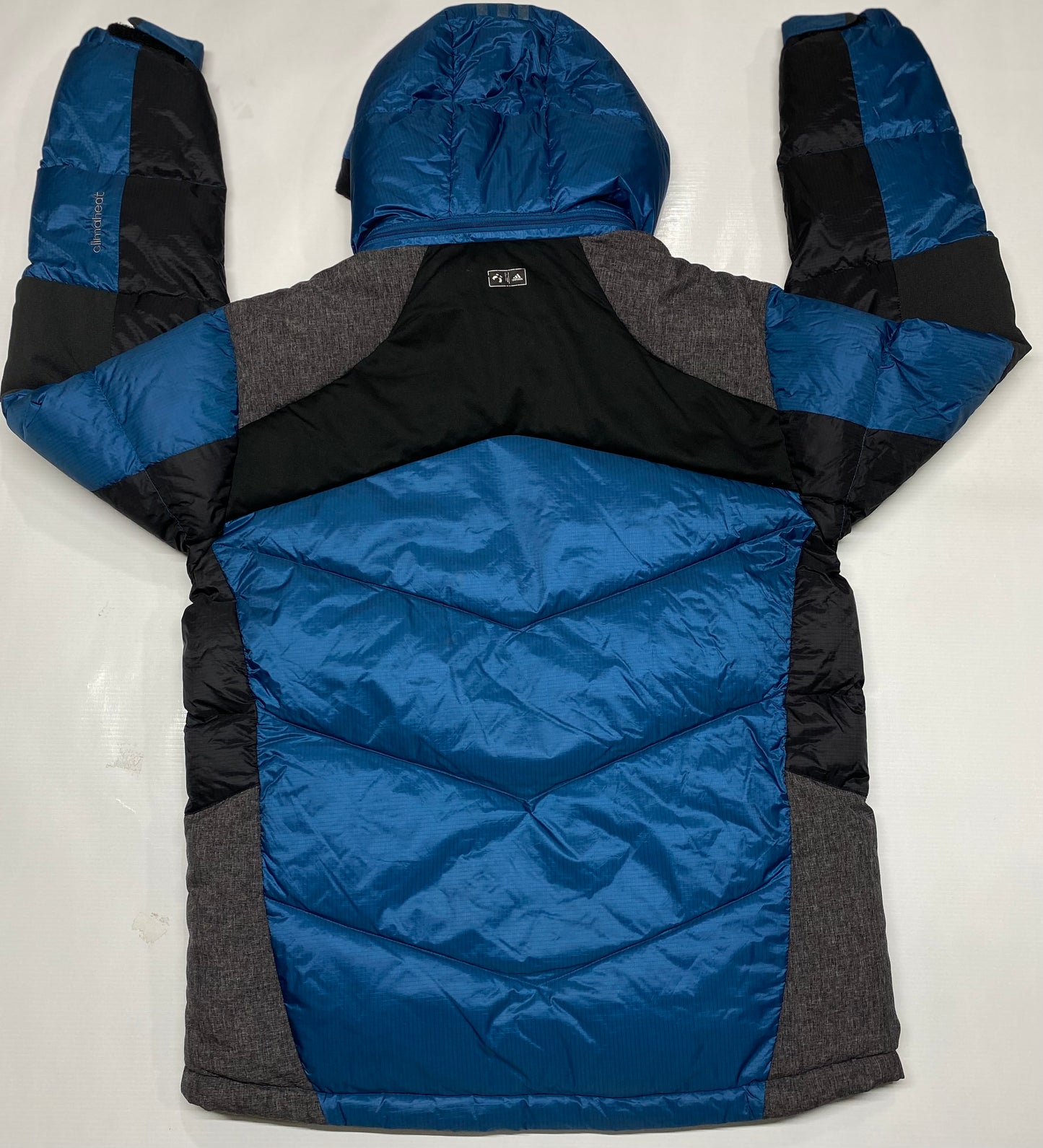 Adidas Down Jacket Men Black /Storm Blue