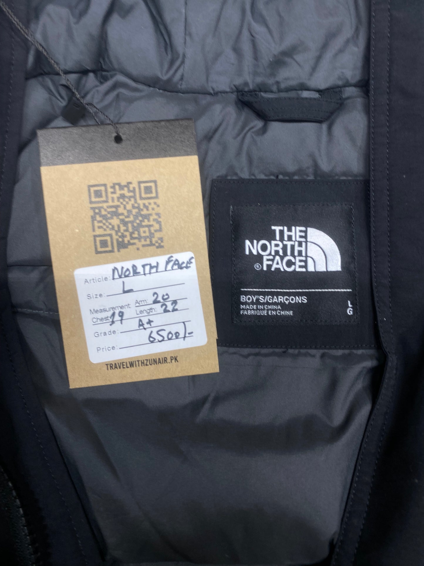 THE NORTH FACE MEN WARM INSULATED WINTER JACKET Black