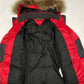 Mountia Red & Gray Puffer Jacket | Jacket