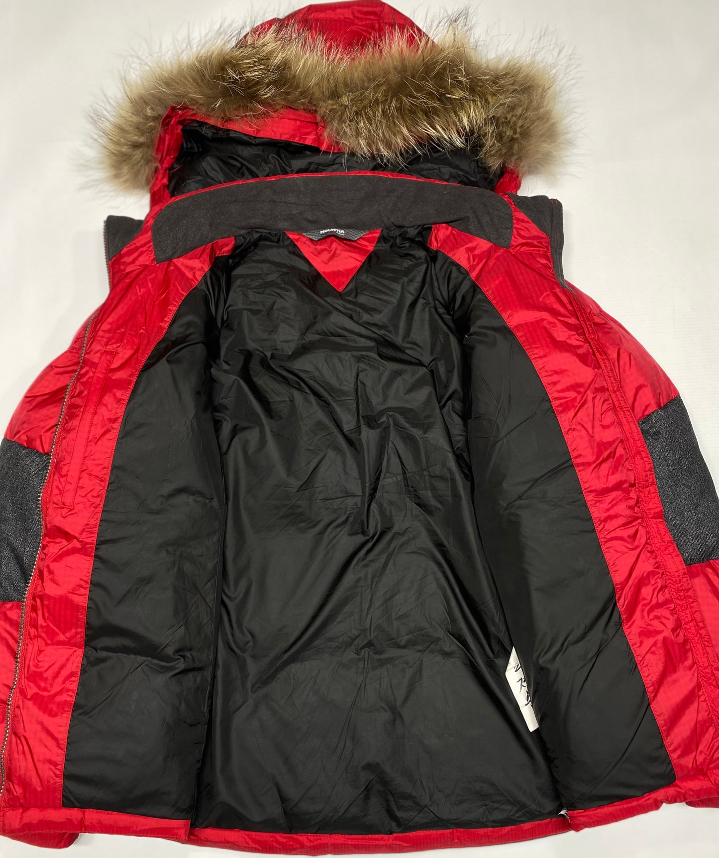 Mountia Red & Gray Puffer Jacket | Jacket