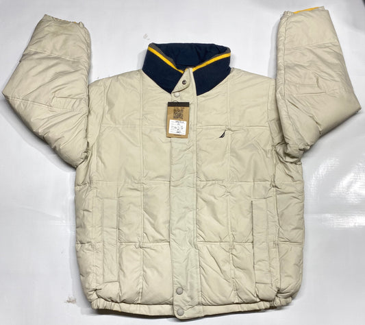 Nautica Men’s Yellow Puffer&White