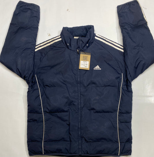 Adidas puffy jacket down trefoil three stripes warm coat ski snow Sport