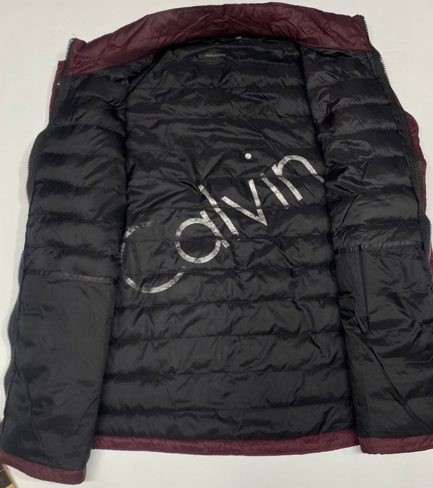 Calvin Klein Men's light Down Jacket, Stand-up