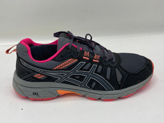 Asics Gel Venture Athletic Shoes, Color Carrier Grey/Silver