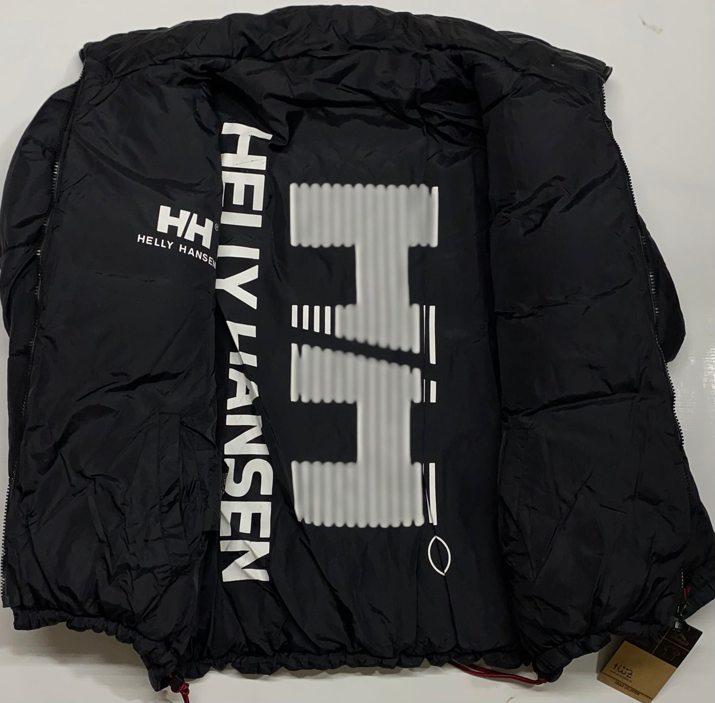 HELLY HANSEN MEN PUFFER JACKET,Black