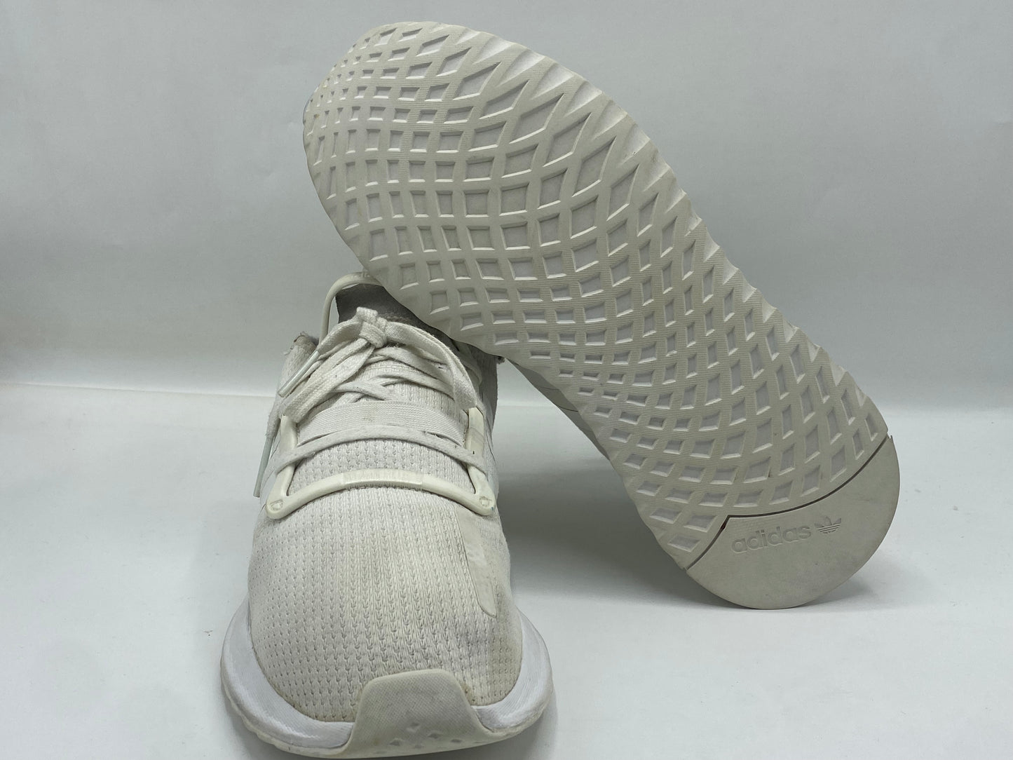 ADIDAS WHITE RUNNING SHOES