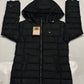 Tommy HOODED DOWN COAT WITH BLACK