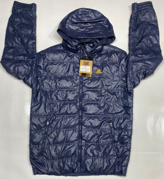 Adidas blue puffer jacket