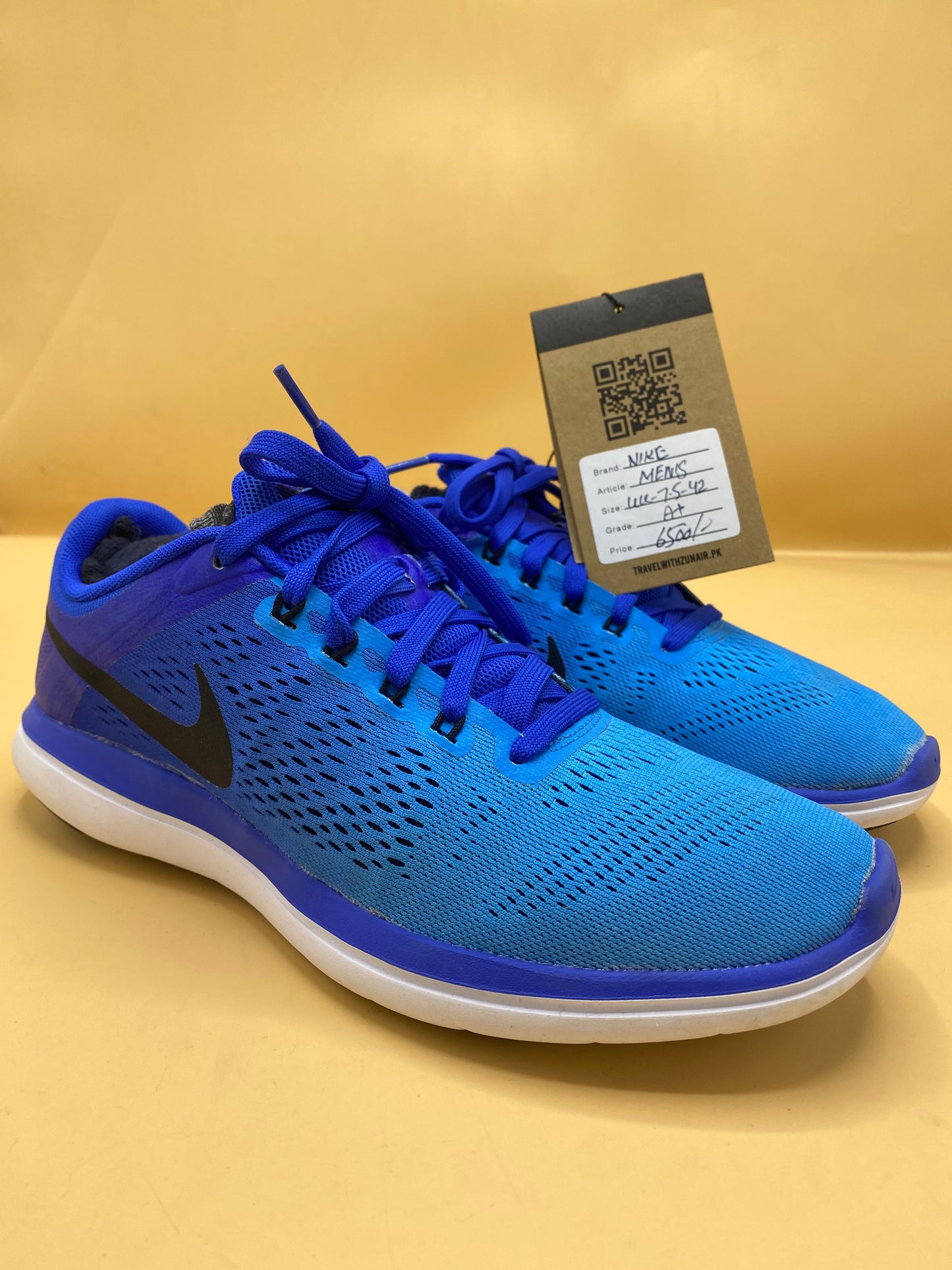 Nike Flex Blue Running Shoes