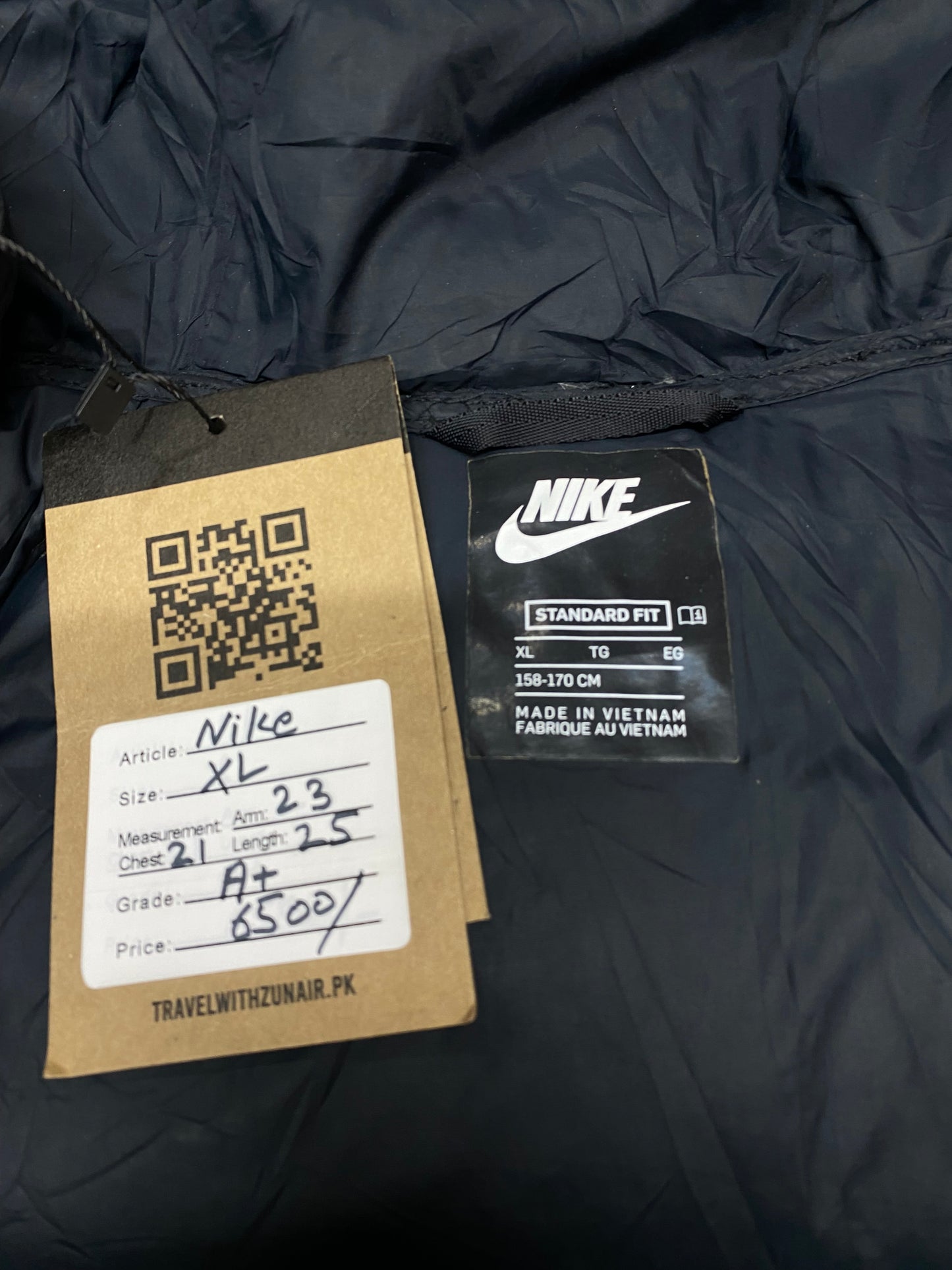 Nike Sportswear Big Kids Down Full Zip Jacket