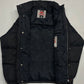 KAPPA Vintage Black Drill Streetwear Down Puffer