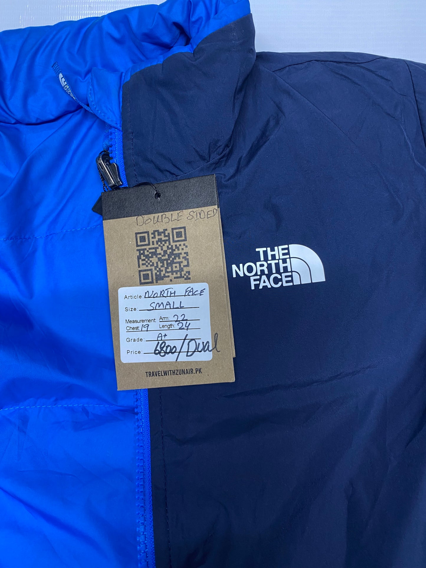 Doudoune réversible The North Face blue