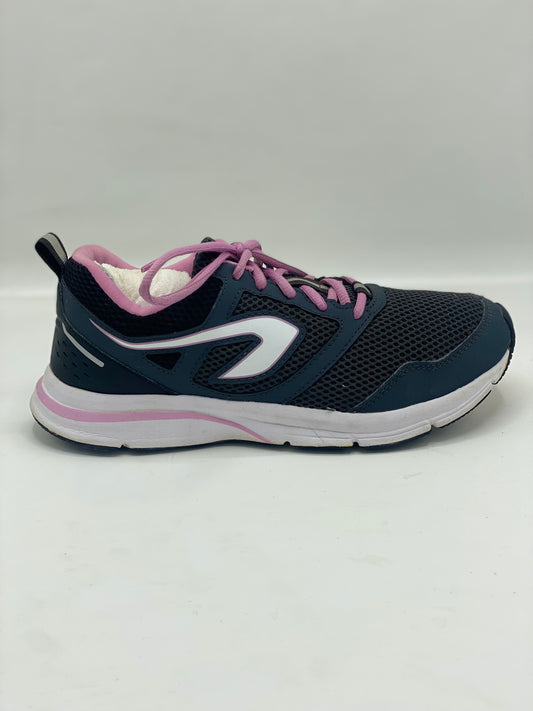 Kalenji run active women's running shoes - black/pink