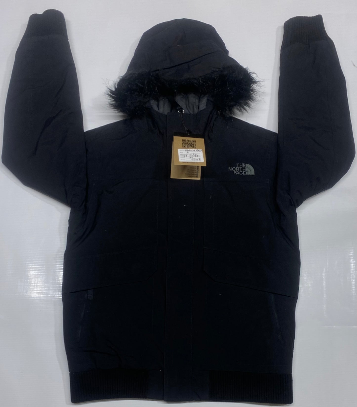 THE NORTH FACE MEN WARM INSULATED WINTER JACKET Black