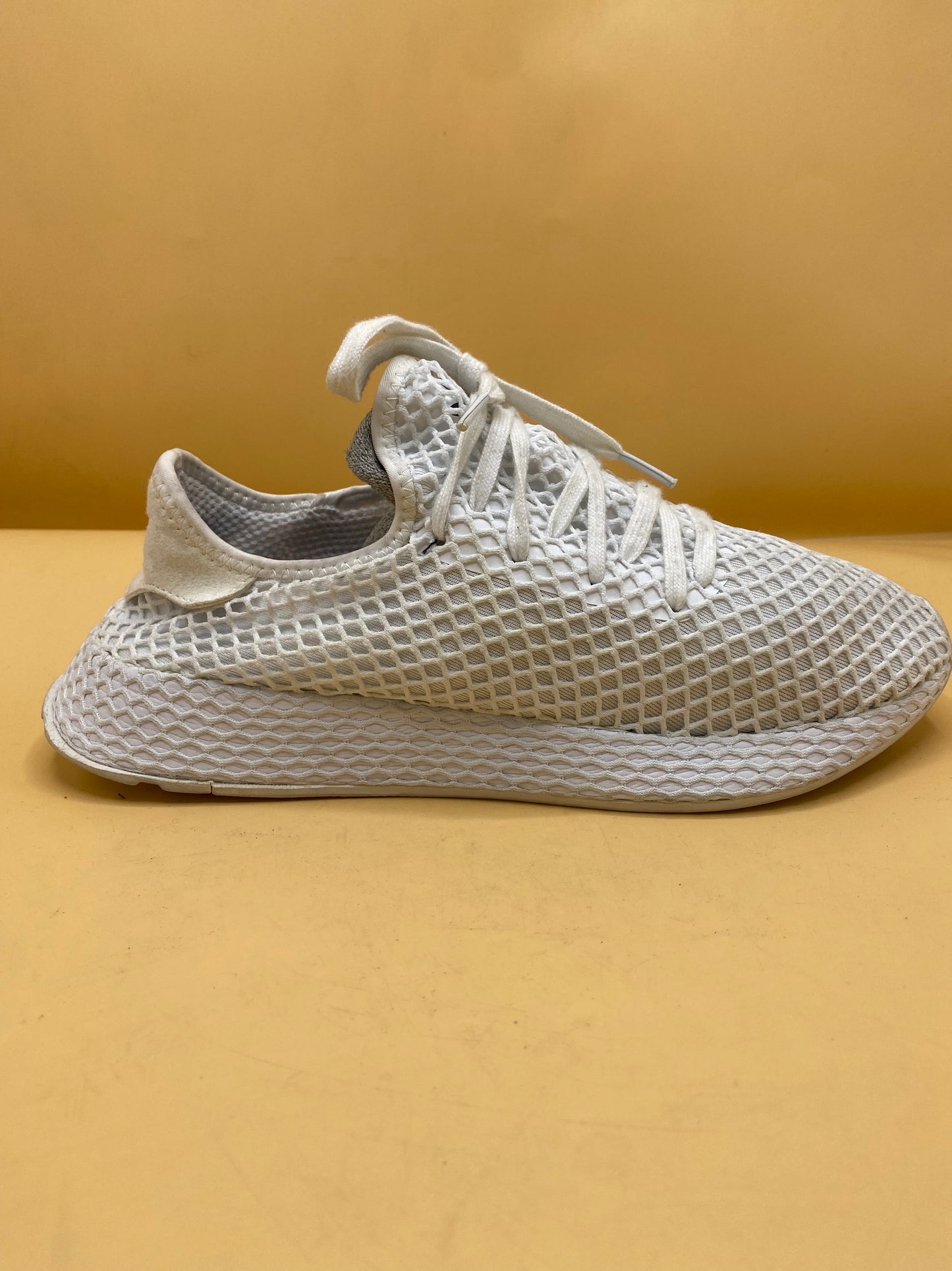 Adidas Running Shoes White Deerupt Sneakers