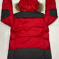 Mountia Red & Gray Puffer Jacket | Jacket