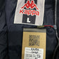 KAPPA Vintage Black Drill Streetwear Down Puffer