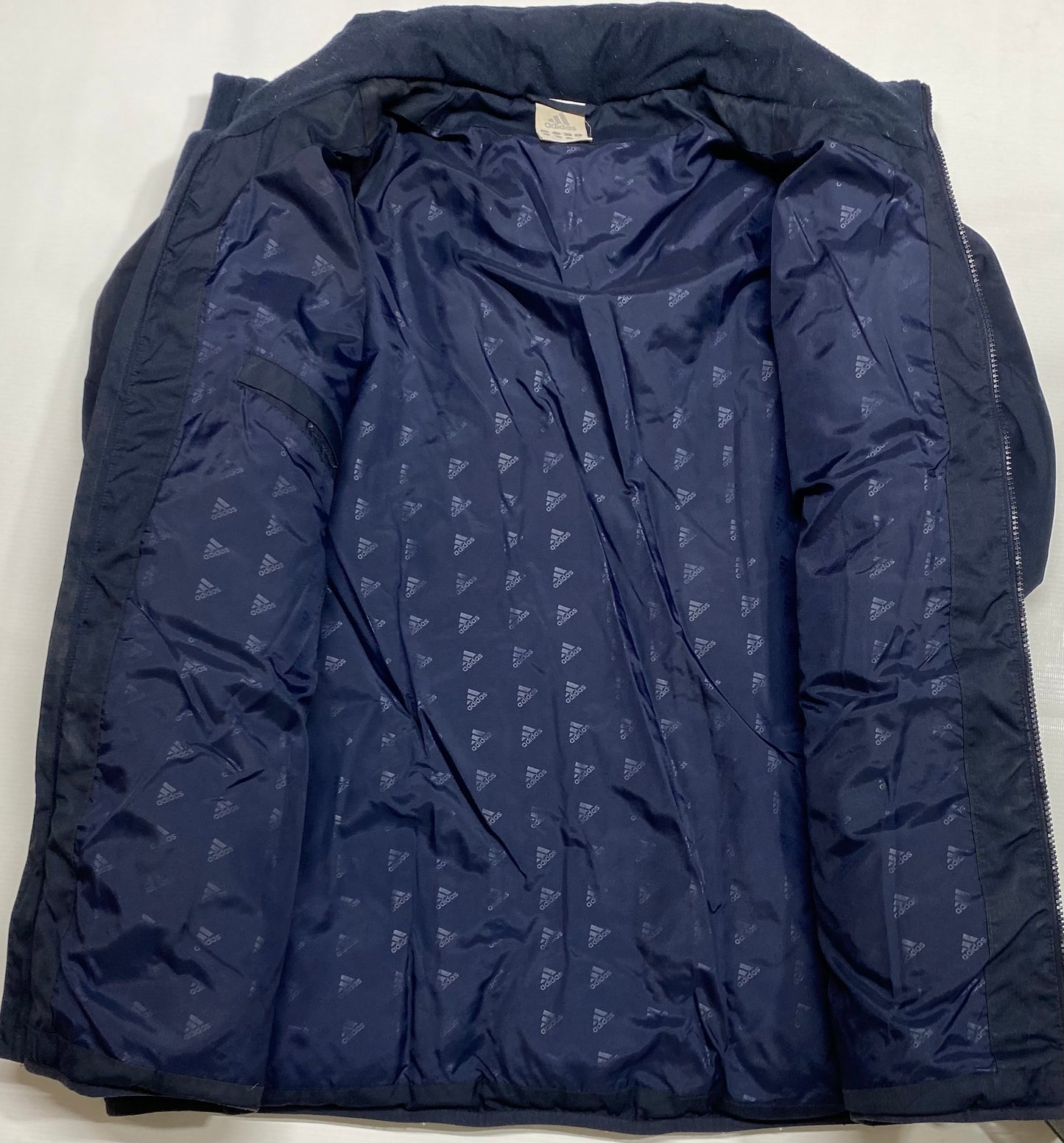 Adidas puffy jacket down trefoil three stripes warm coat ski snow Sport