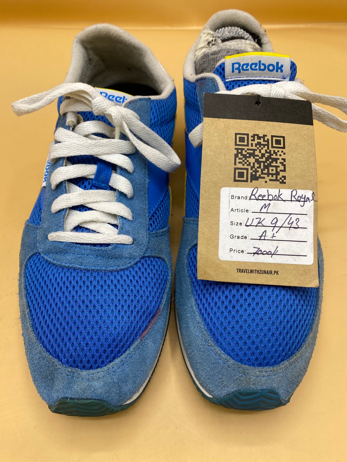 Reebok Ortholite Blue White