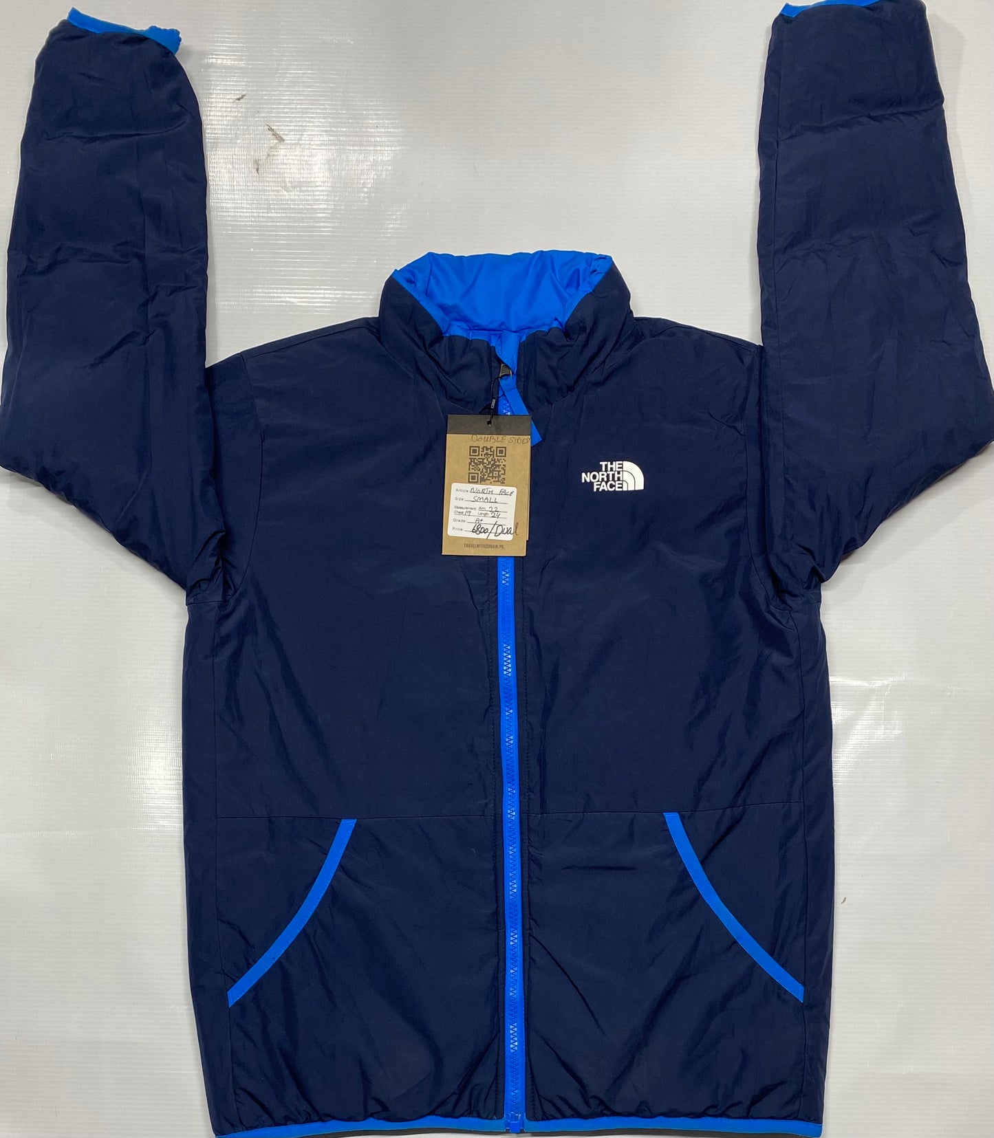 Doudoune réversible The North Face blue