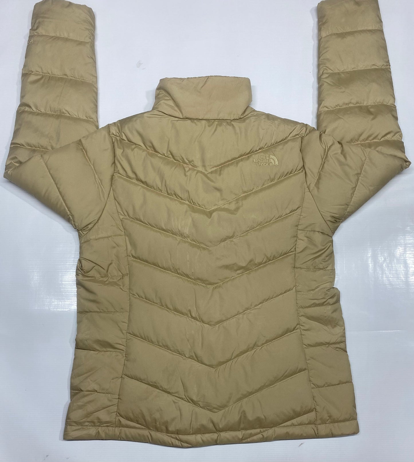 The North Face Olive Green Goose Down Puffer Womens