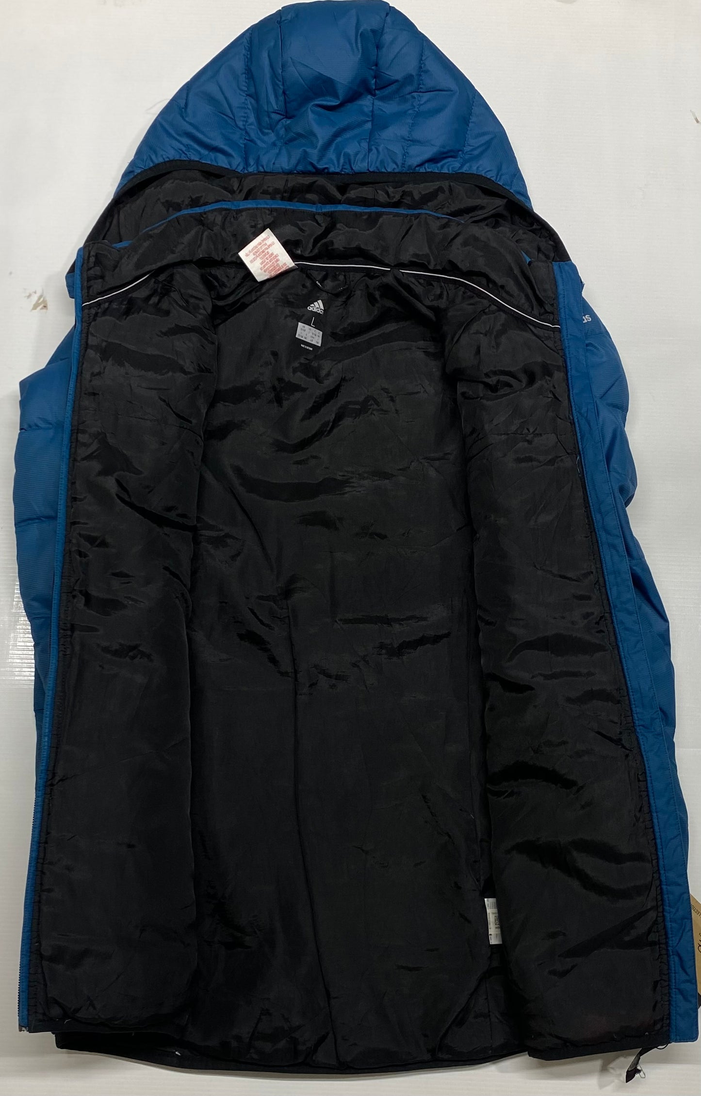 Adidas Blue Men Puffer Jacket