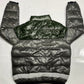 DKNY Quilted Jacket Sancy Giubboto Puffer Goose Down Ski GREEN