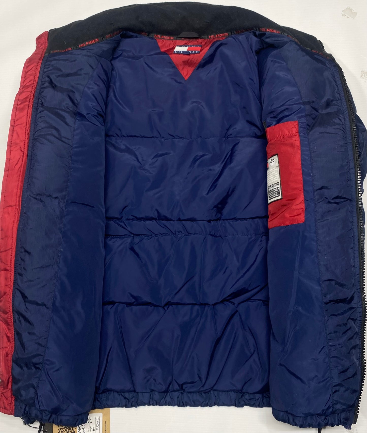 Tommy Hilfger vintage puffer man jacket Navy