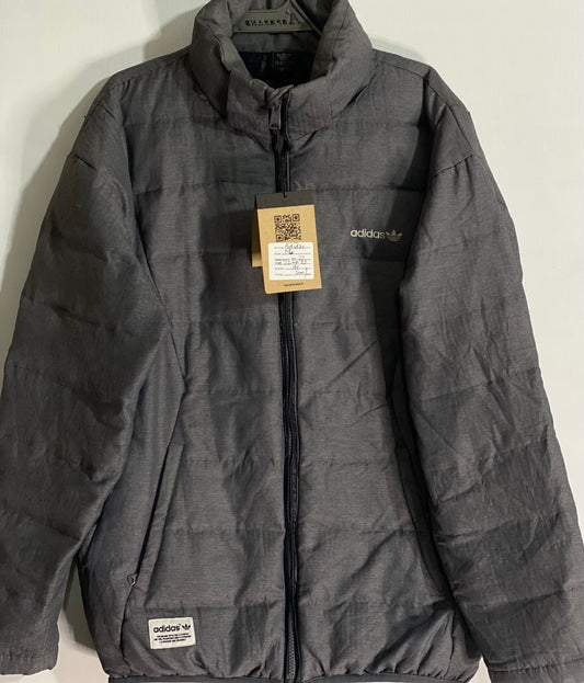 Adidas Gray Men Puffer Jacket