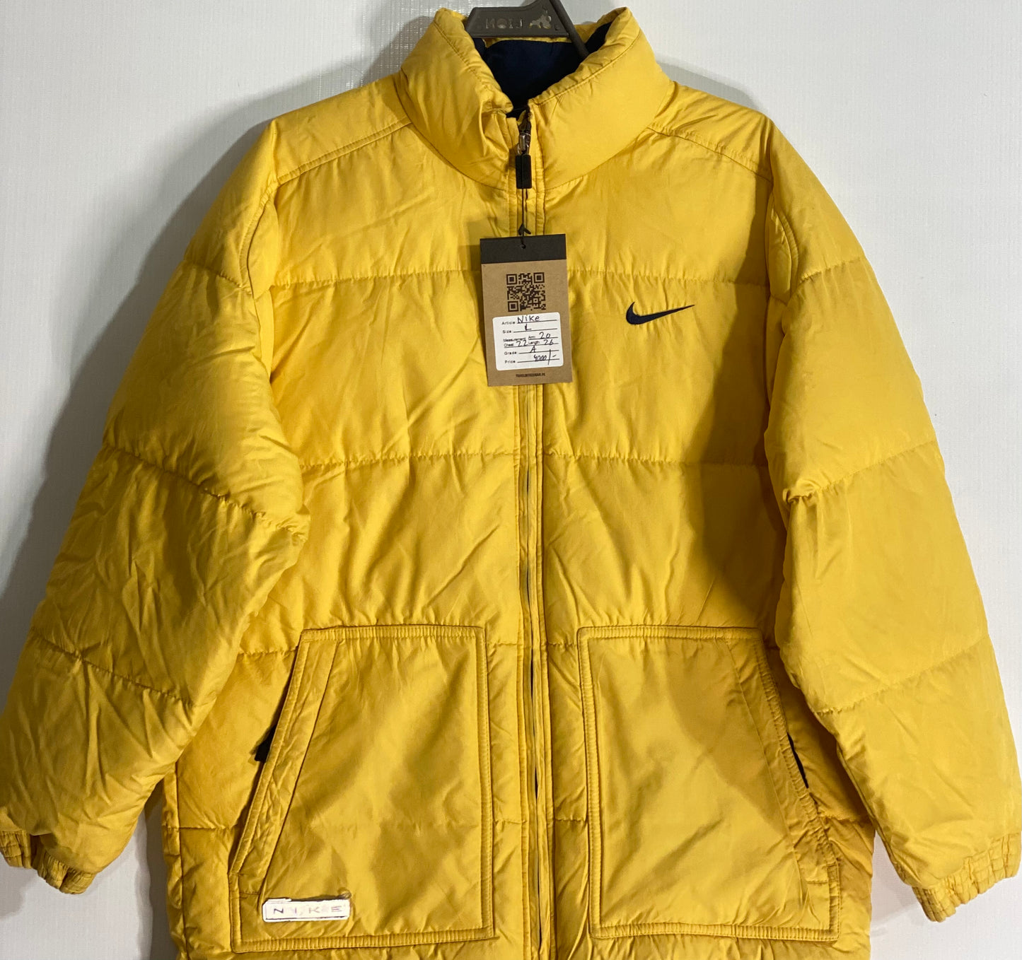 Nike Yellow Men Puffer Jacket