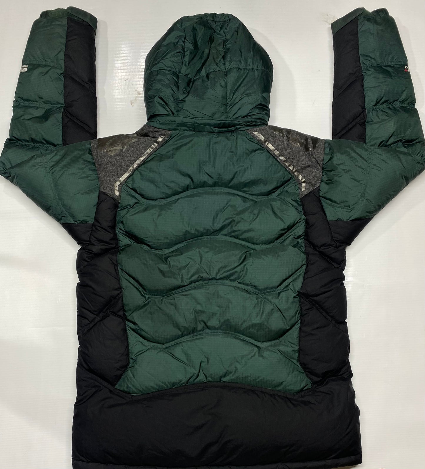 POLO Extreme Peak mens green Black down jacket