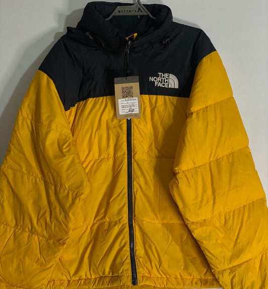 The North Face Yellow & Black men Puffer jacket