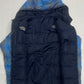 The North Face Puffer Jacket Navy Reversible Hooded