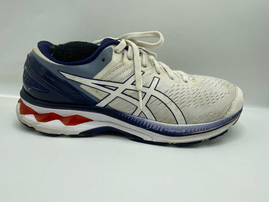 Asics Gel-Kayano 27 White Peacoat Navy Red Men