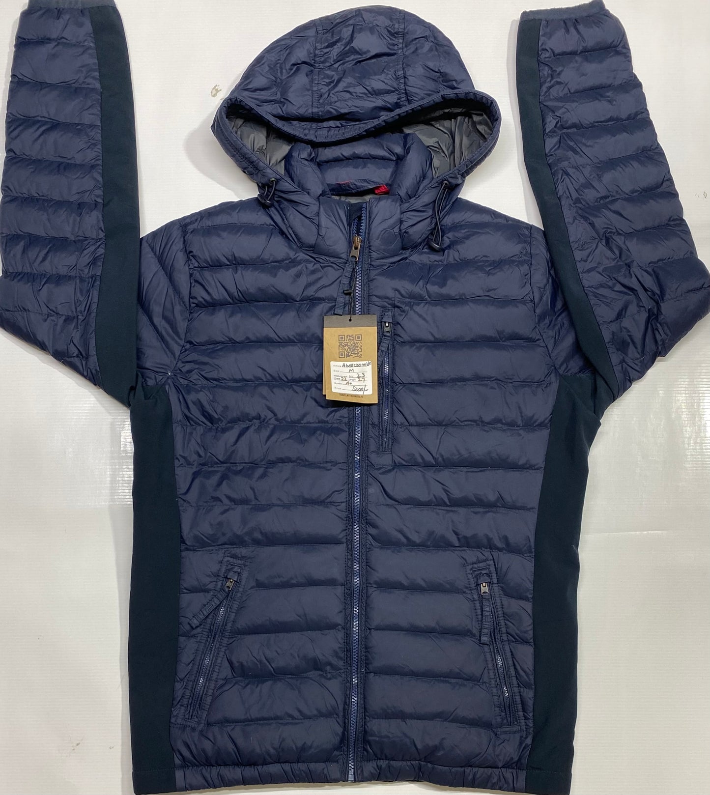 The A&F Hoodie Style Imported Puffer Jacket