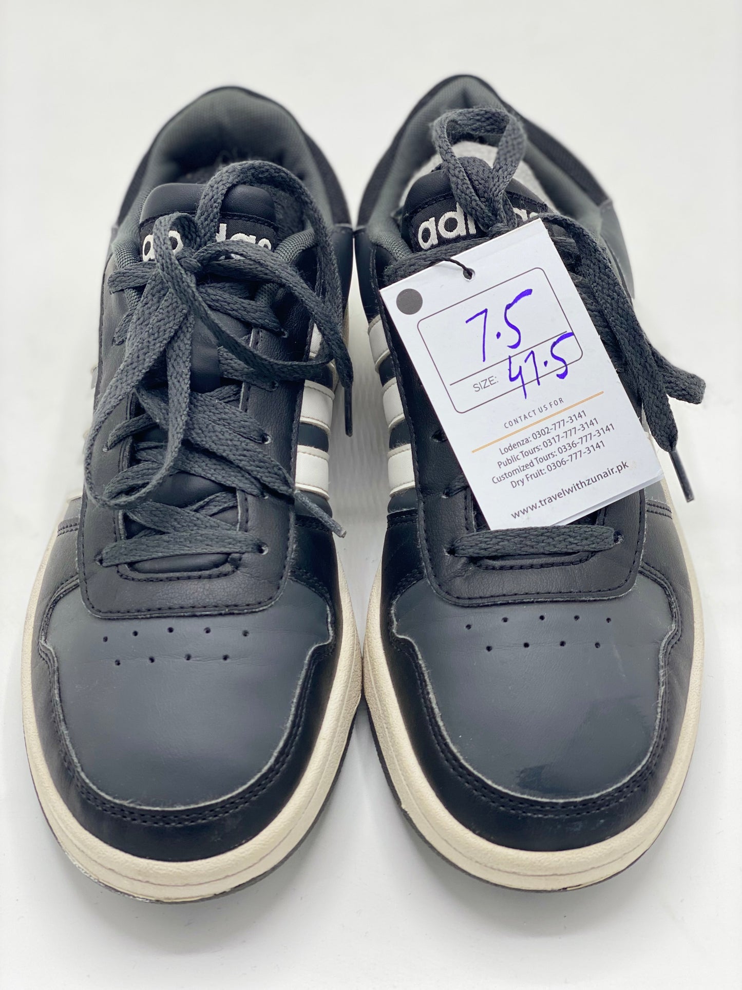 Adidas Mens Hoops 2.0 B44699 Black Casual Shoes Sneakers