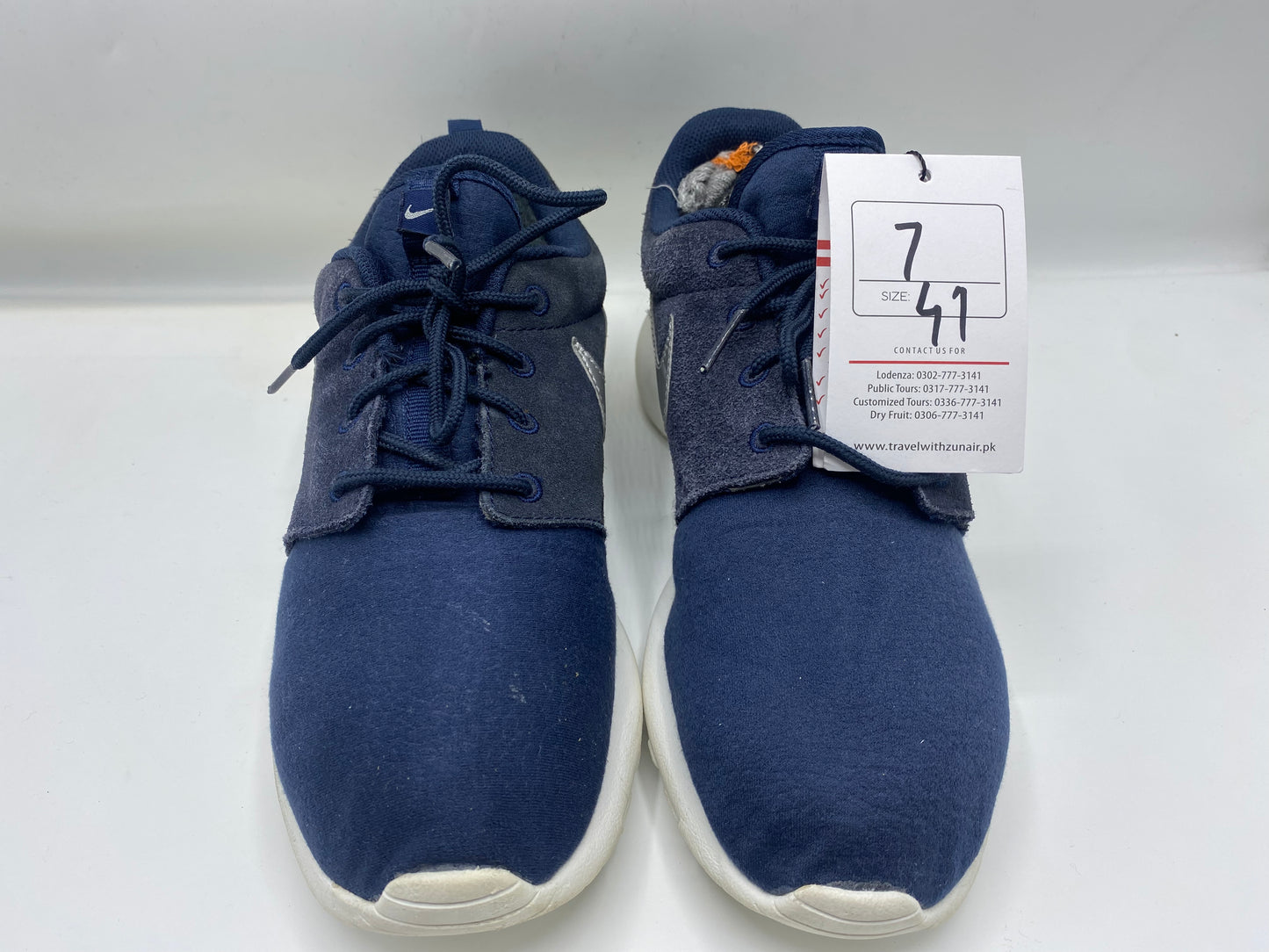 Nike Roshe Run Suede Obsidian Men's