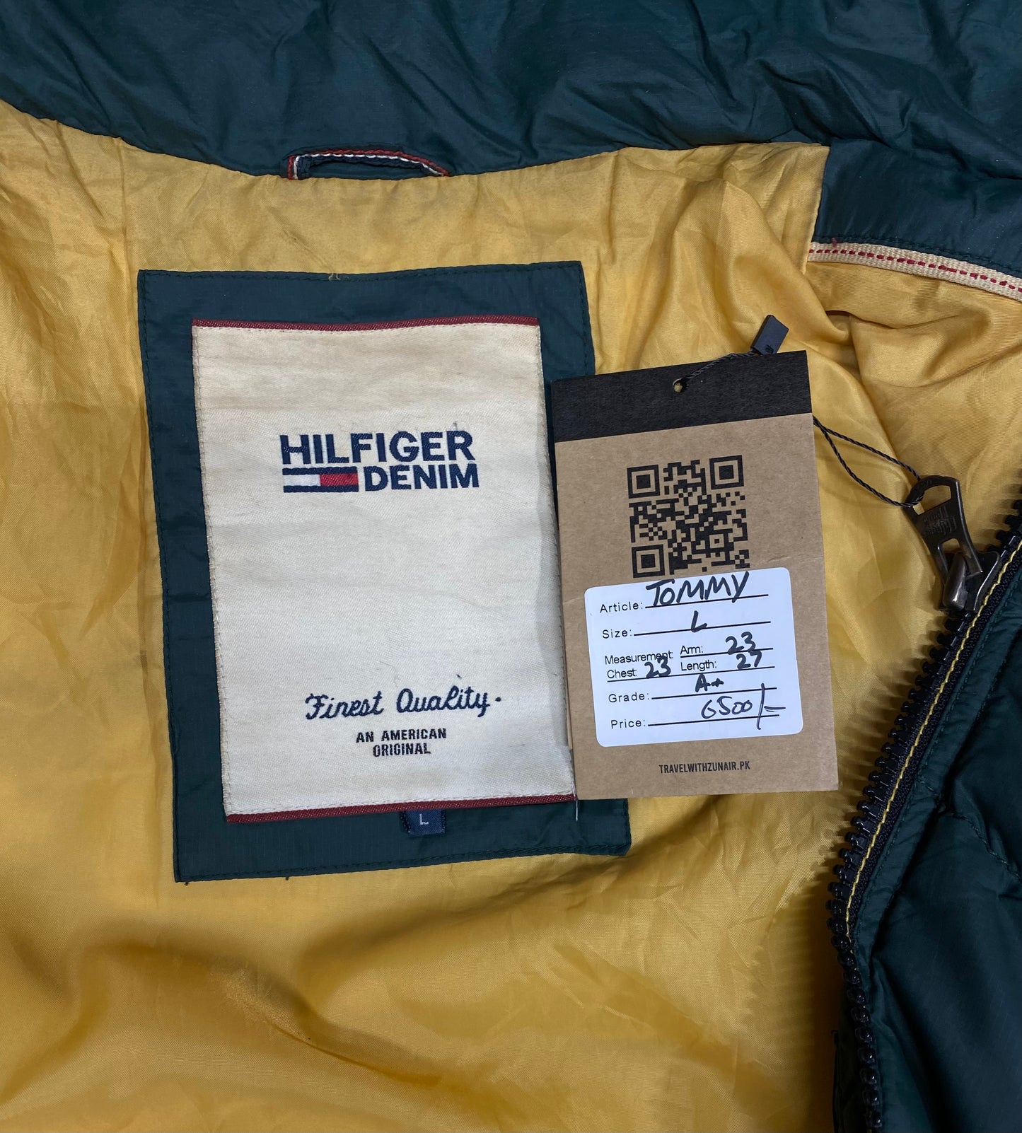 Tommy Green Boys Puffer Jacket