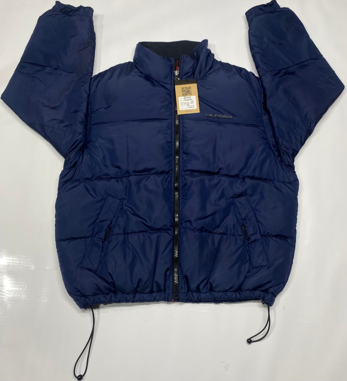 Tommy Hilfger vintage puffer man jacket Navy