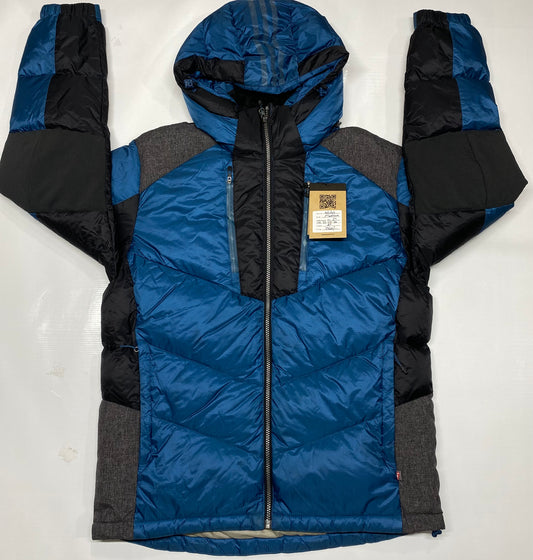 Adidas Down Jacket Men Black /Storm Blue